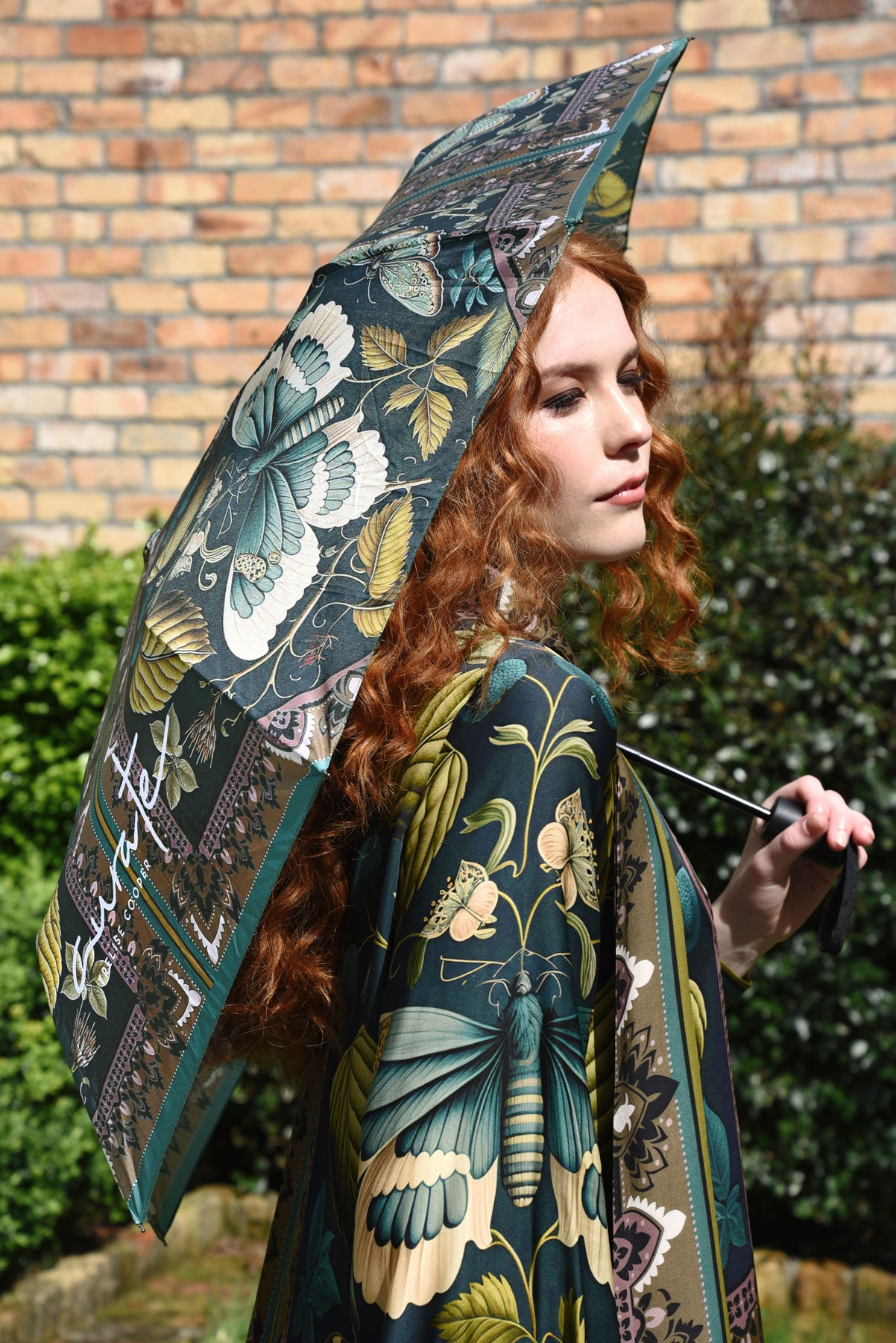 Curate Rain Or Shine Umbrella - Moth