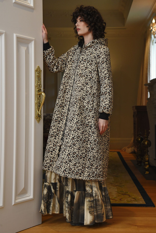 Curate Ice To Meet You Coat - Leopard