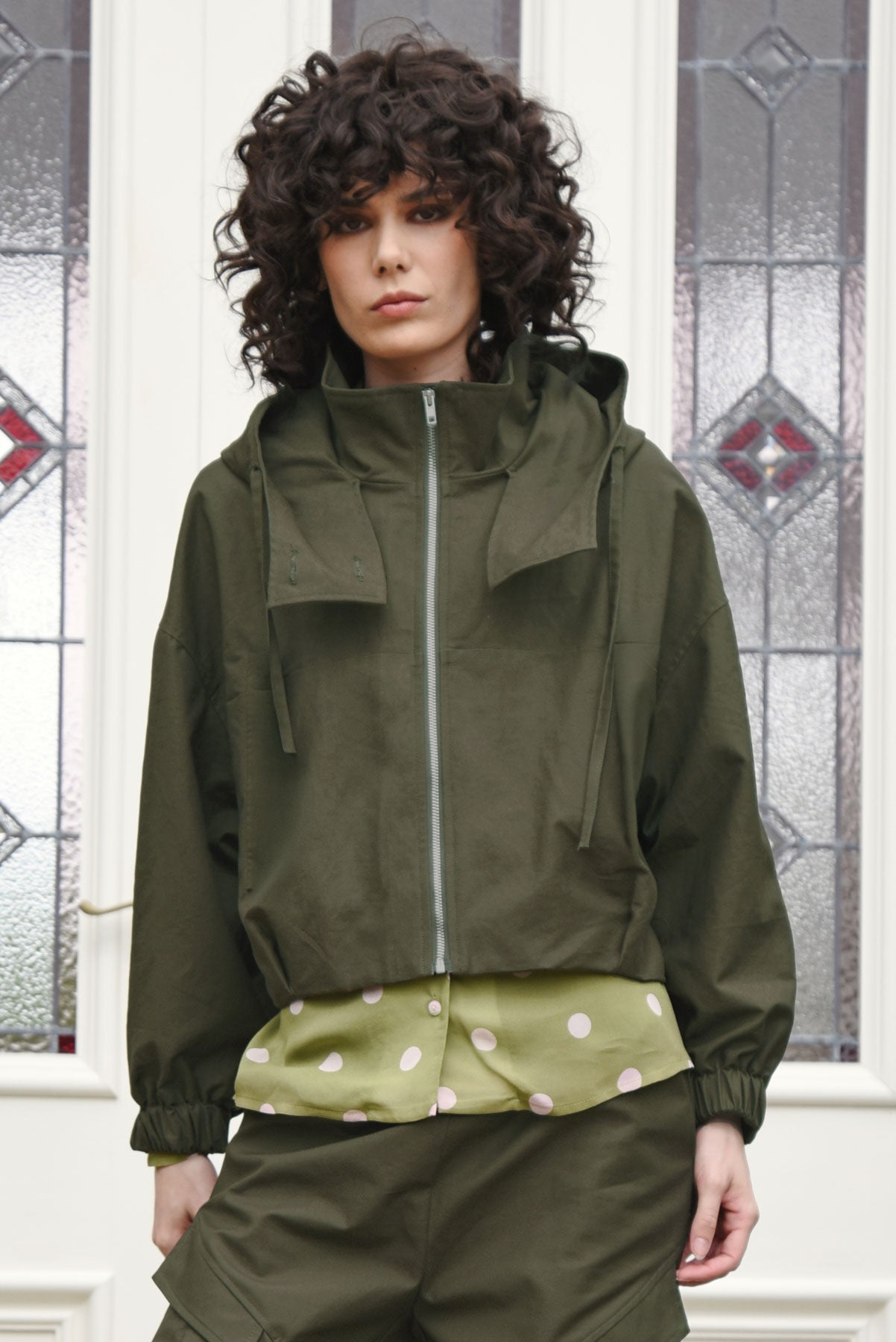 Curate Off Duty Jacket - Khaki