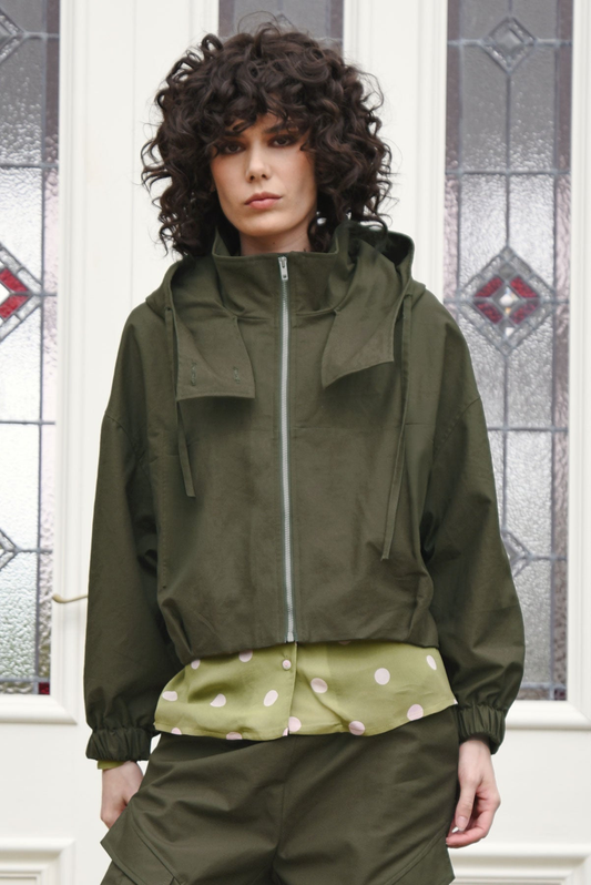 Curate Off Duty Jacket - Khaki