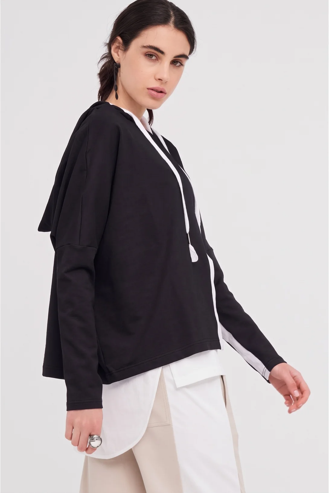 Taylor Calibration Hoodie - Black/Ivory