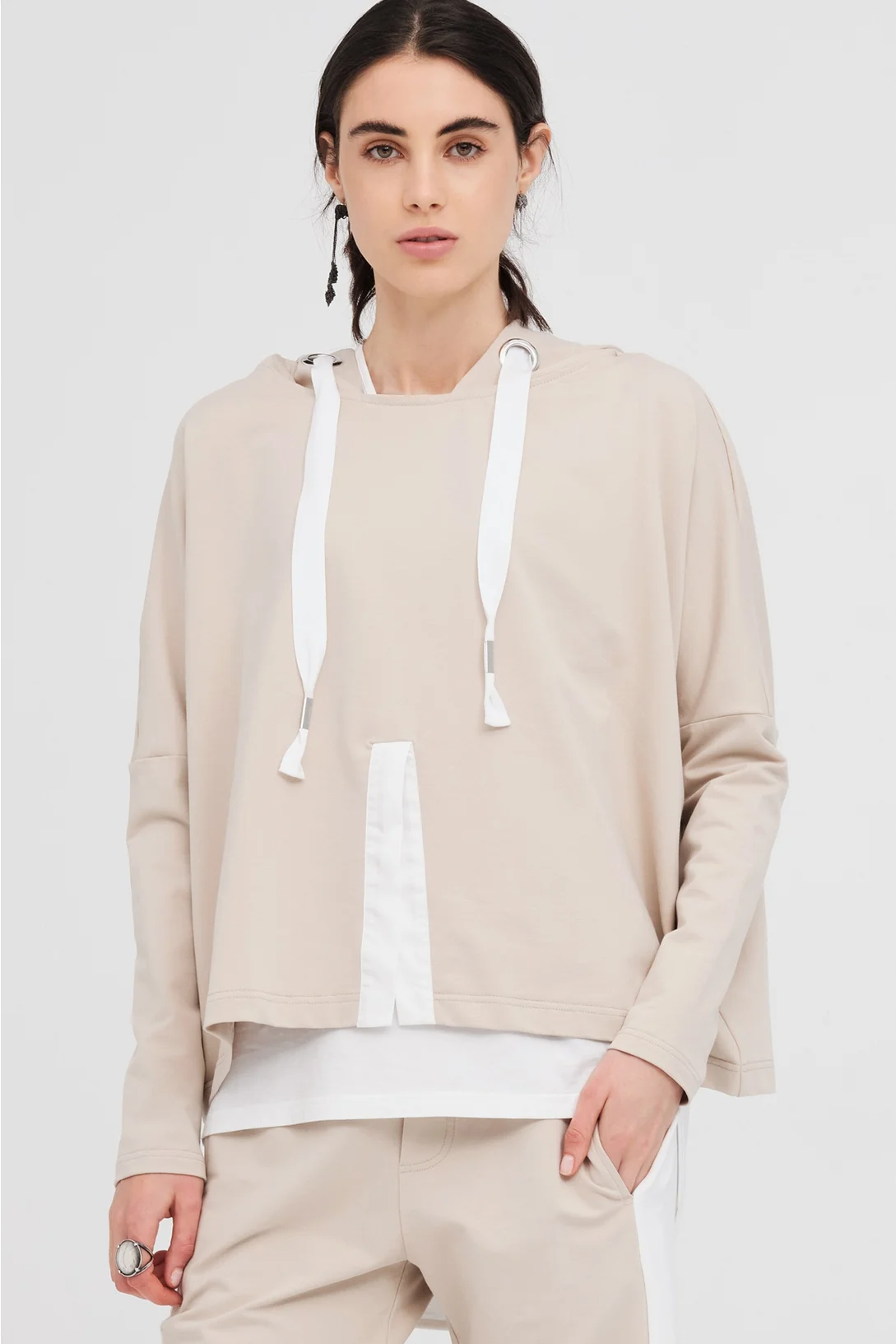 Taylor Calibration Hoodie - Sand/Ivory