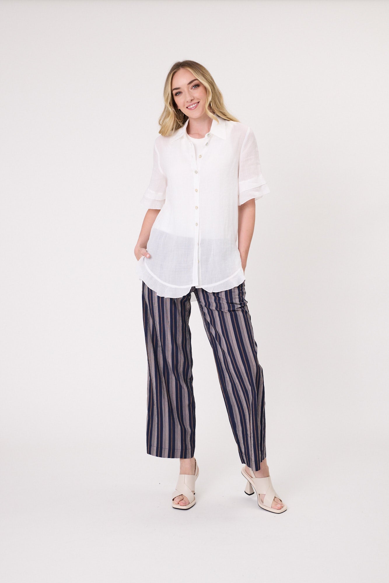 Lemon Tree Camilla Top - White