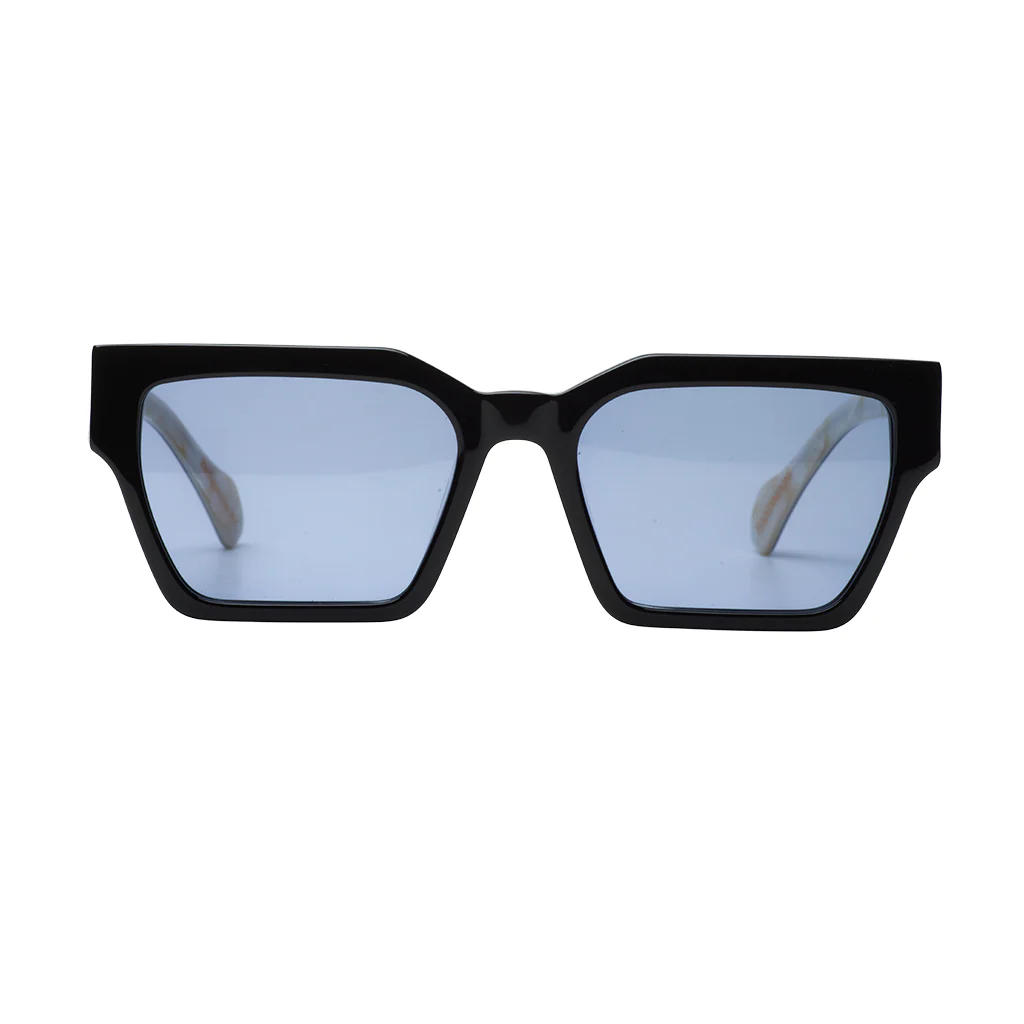AGE Carnage Sunglasses - Black w Blue