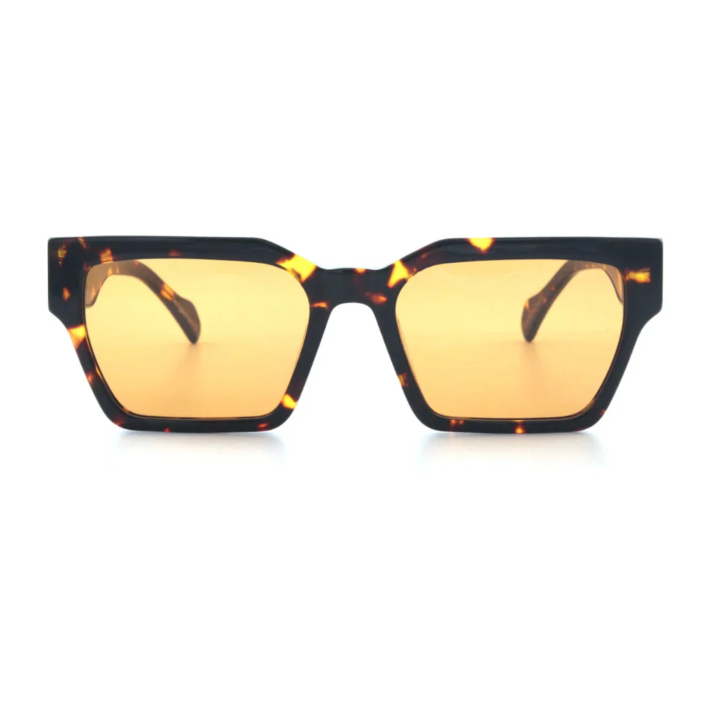 AGE Carnage Sunglasses - Brown Tort w Orange Lens