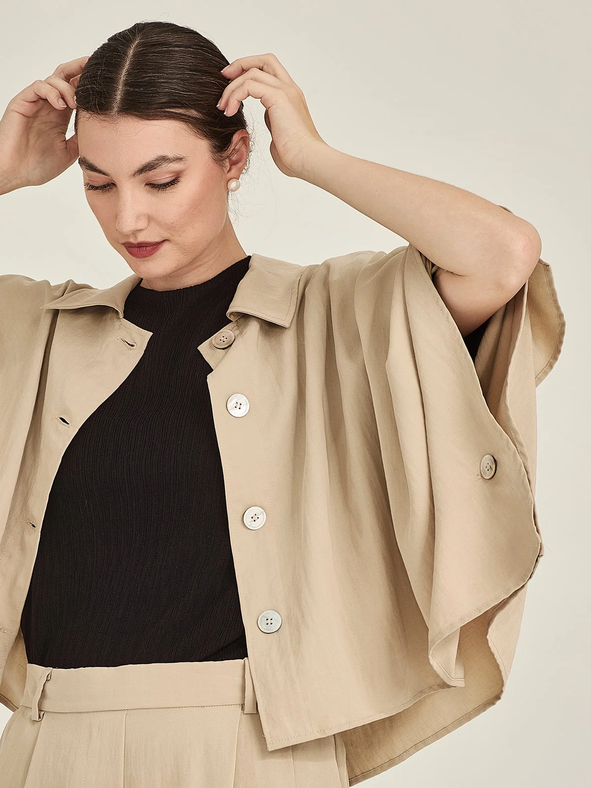 Sills Abby Cape Jacket - Clay