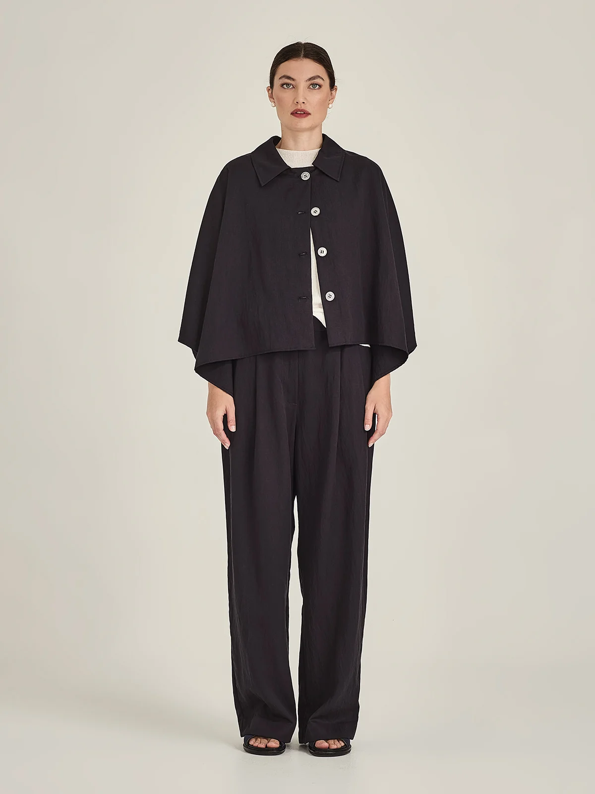 Sills Abby Cape Jacket - Navy