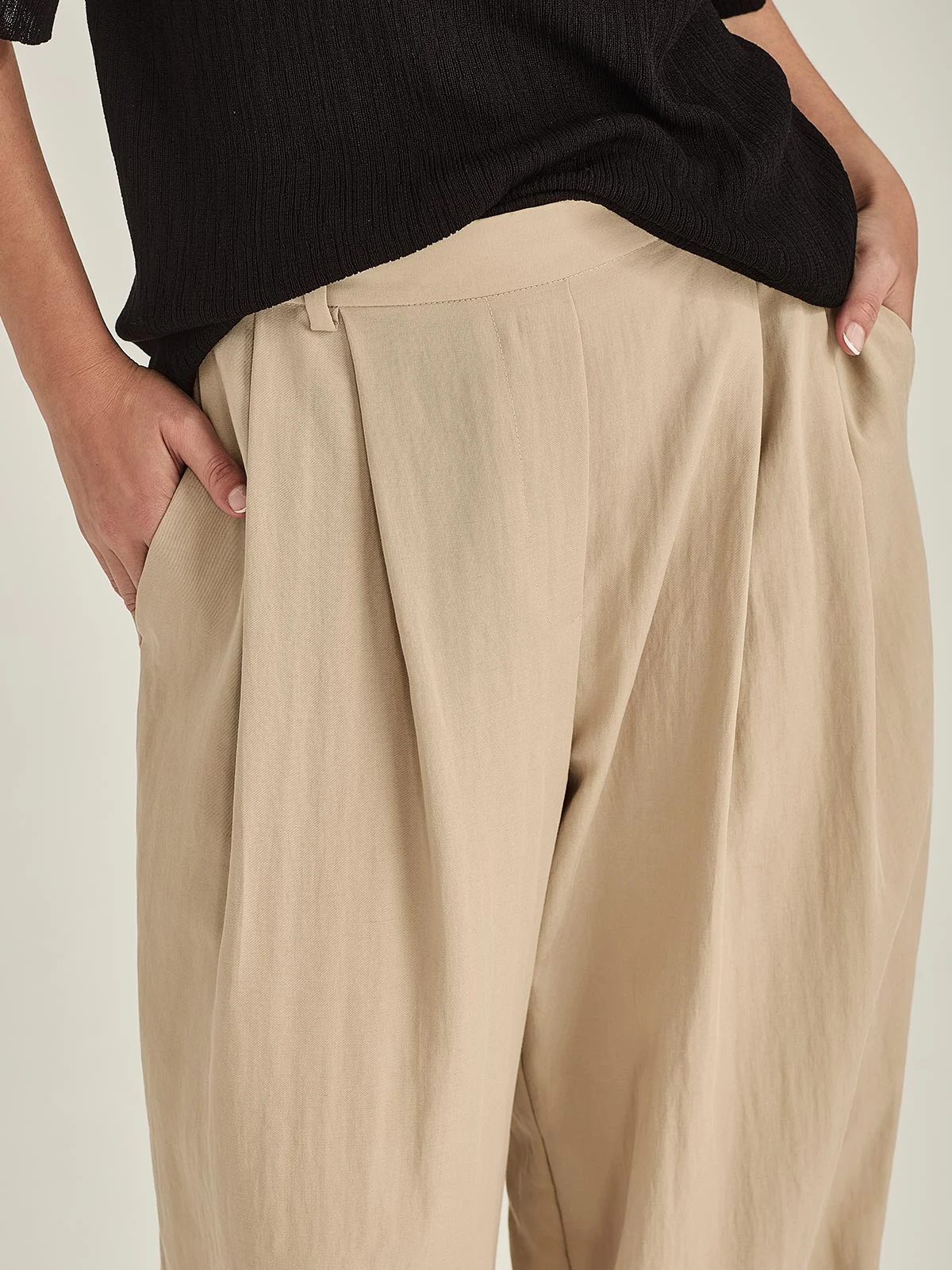 Sills Brodie Pleat Pant - Clay