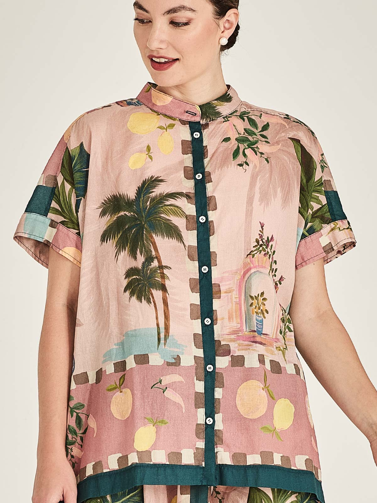 Sills Florine Blouse - Green Multi