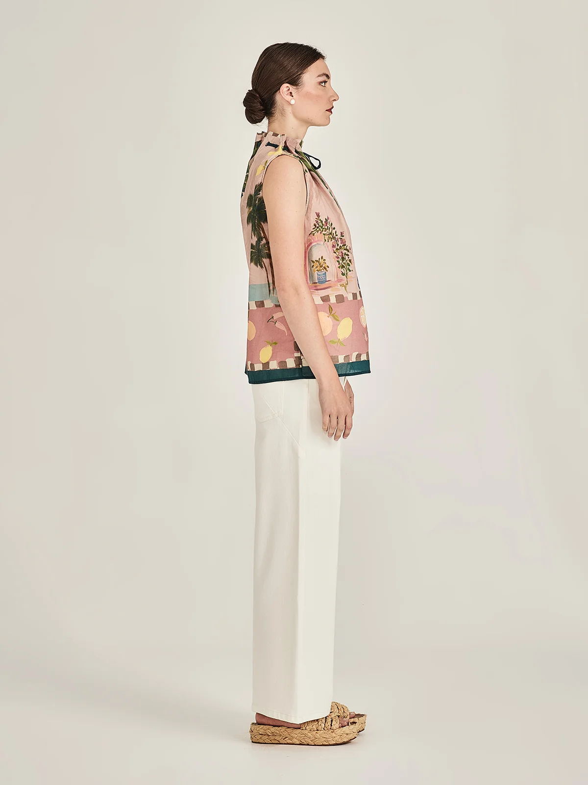 Sills Florine Jasper Top - Green Multi