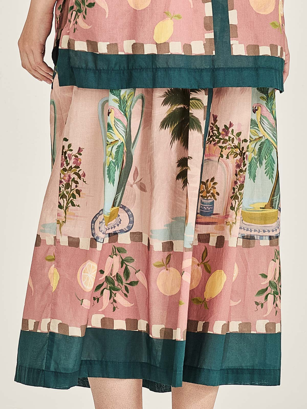 Sills Florine Skirt - Green Multi