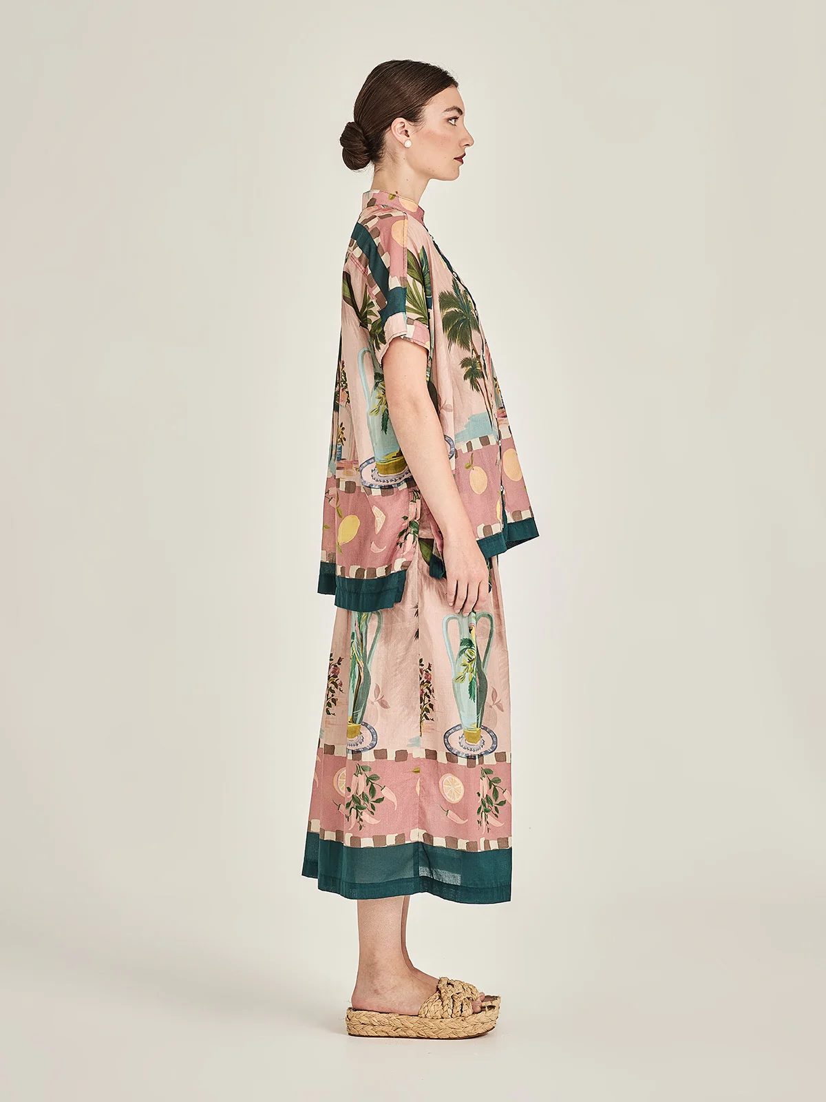 Sills Florine Skirt - Green Multi