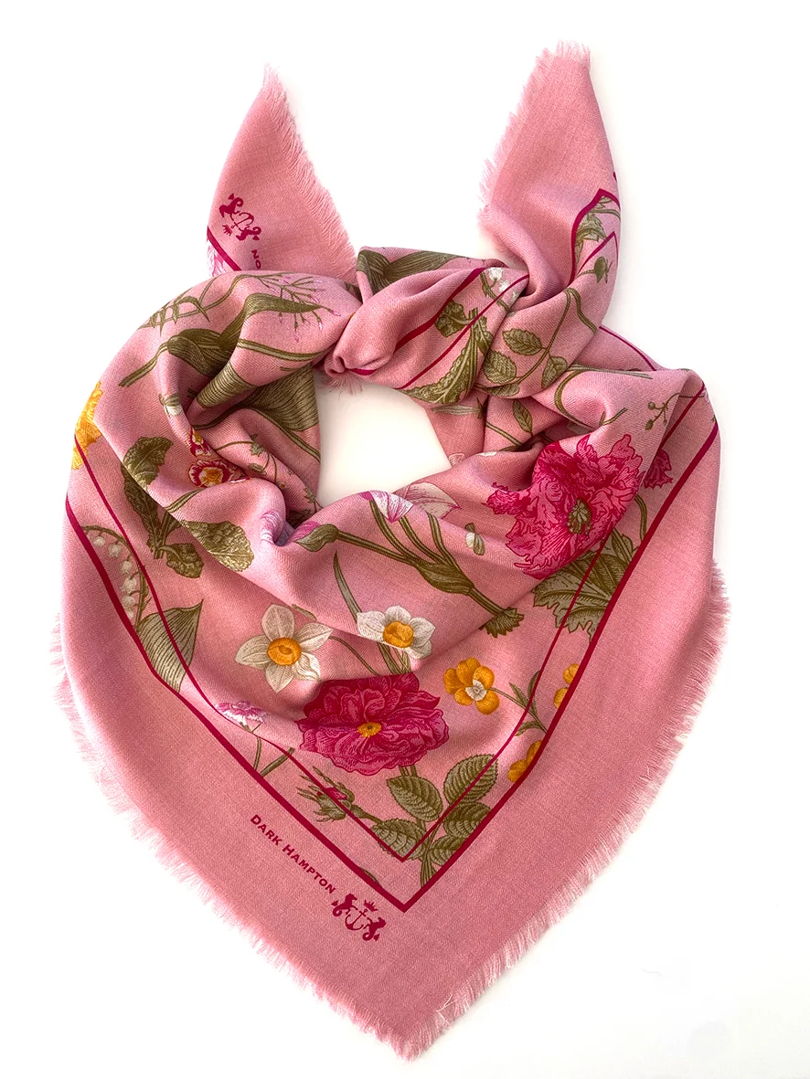 Dark Hampton The Caroline Petite Wool Silk Scarf