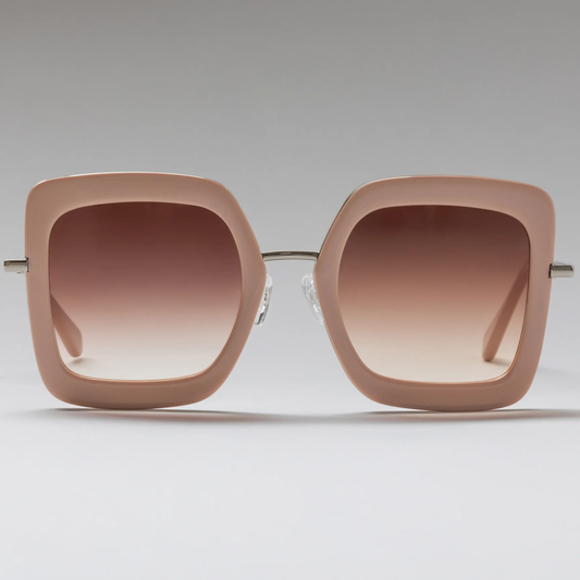 Happy To Sit On Your Face Chloe Sunglasses - Smoked Rose