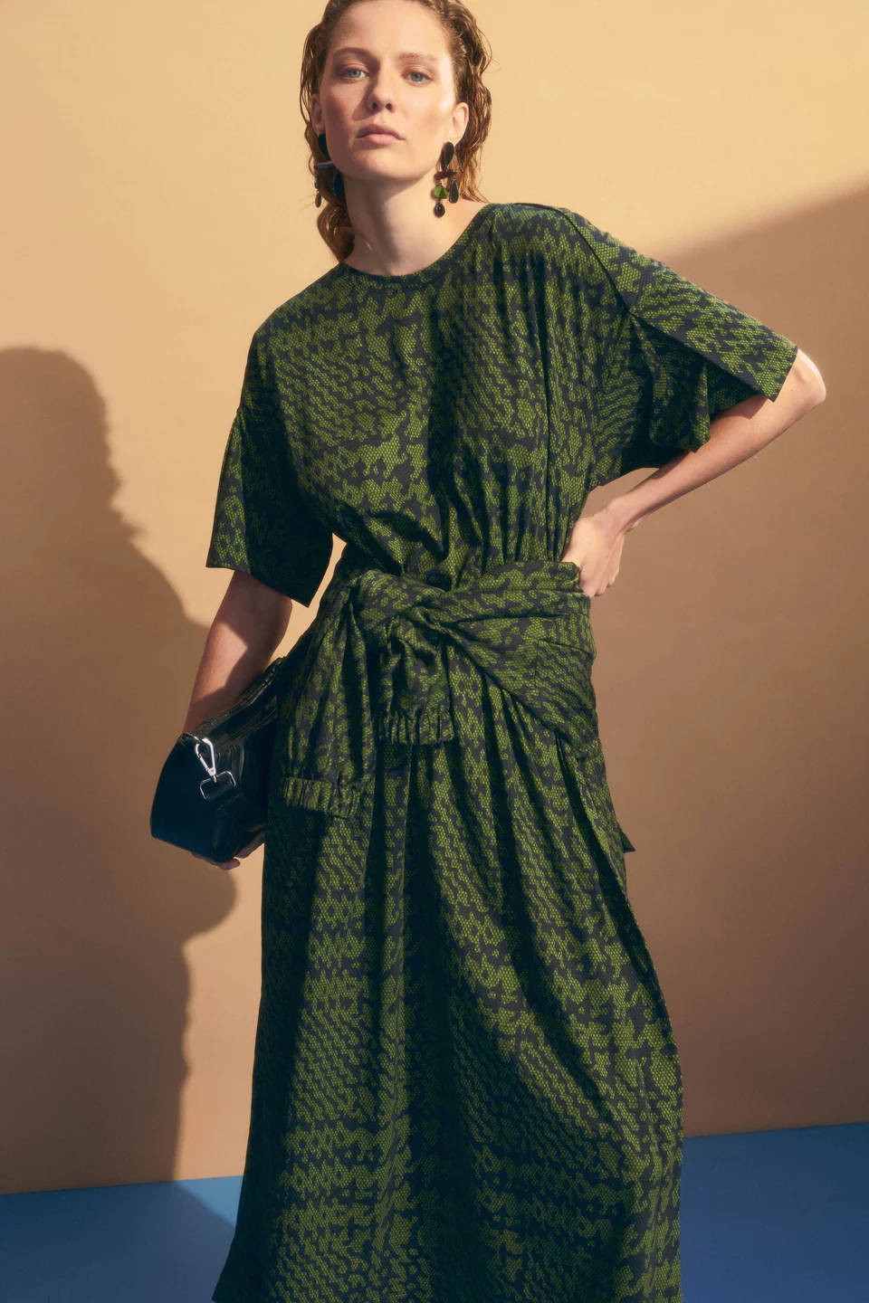 Elk Agnes Dress - Portus Print