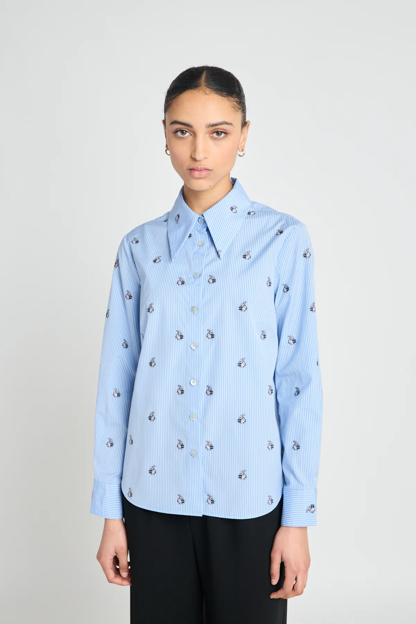 Twenty-Seven Names New Beginnings Shirt - Blue Bunny Stripe