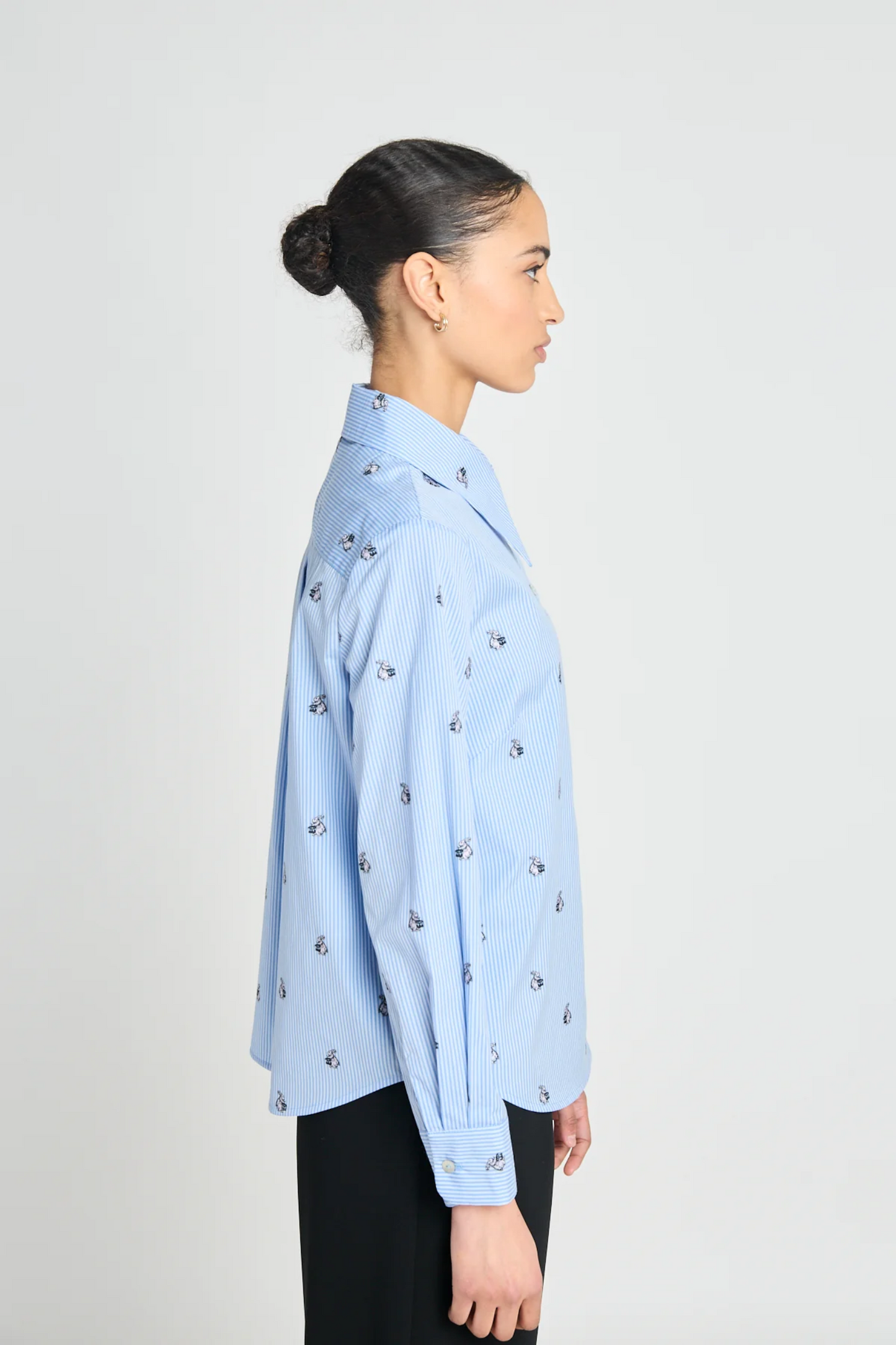 Twenty-Seven Names New Beginnings Shirt - Blue Bunny Stripe