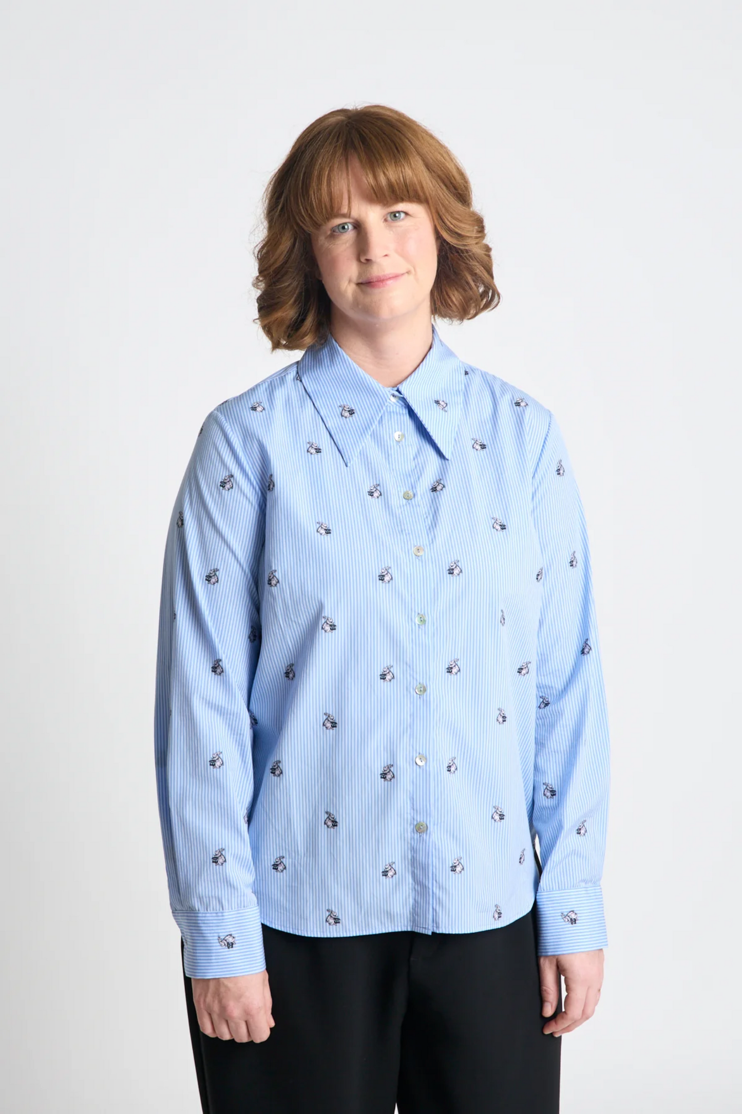 Twenty-Seven Names New Beginnings Shirt - Blue Bunny Stripe