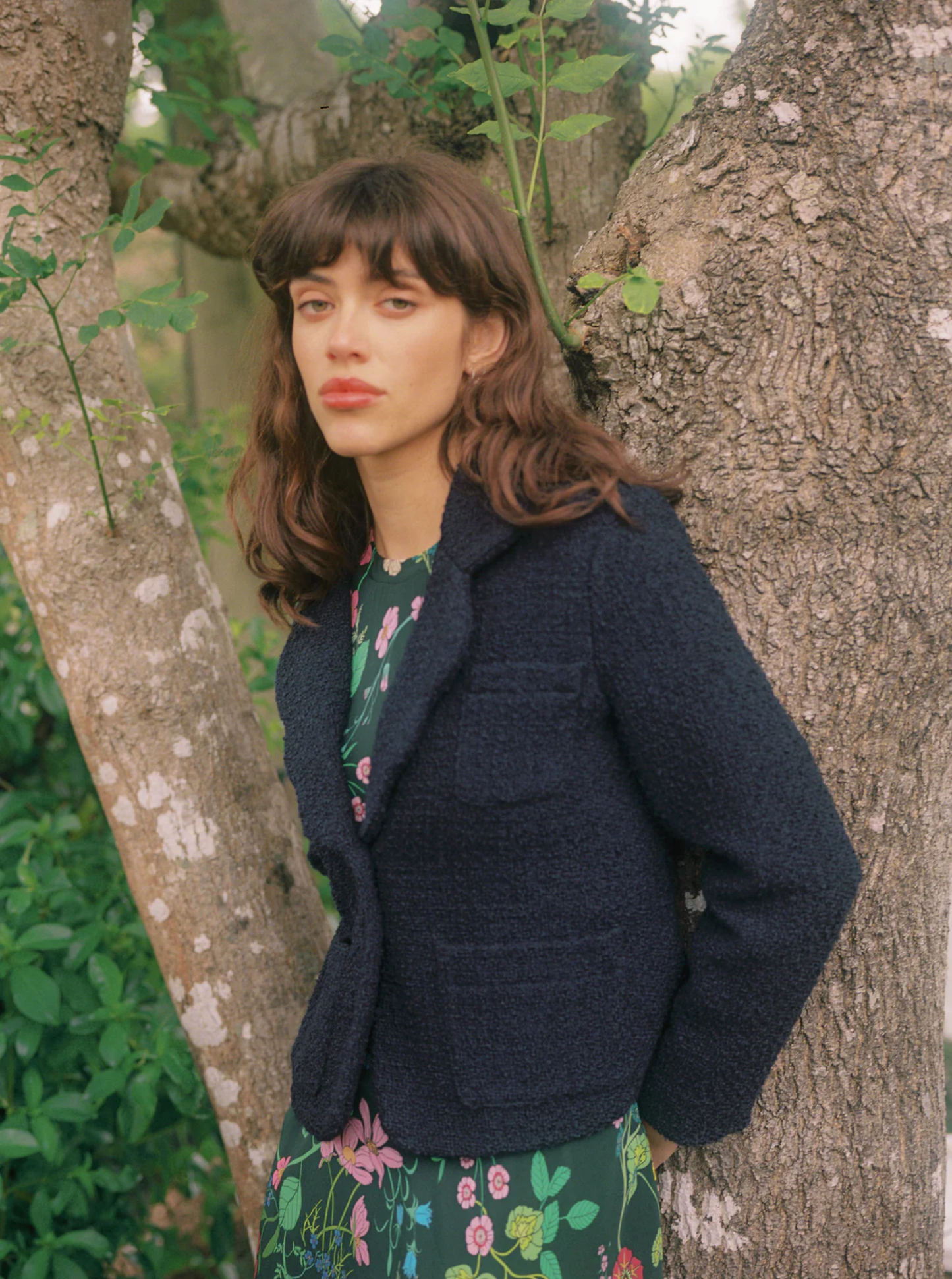 Twenty-Seven Names Theory Blazer - Navy