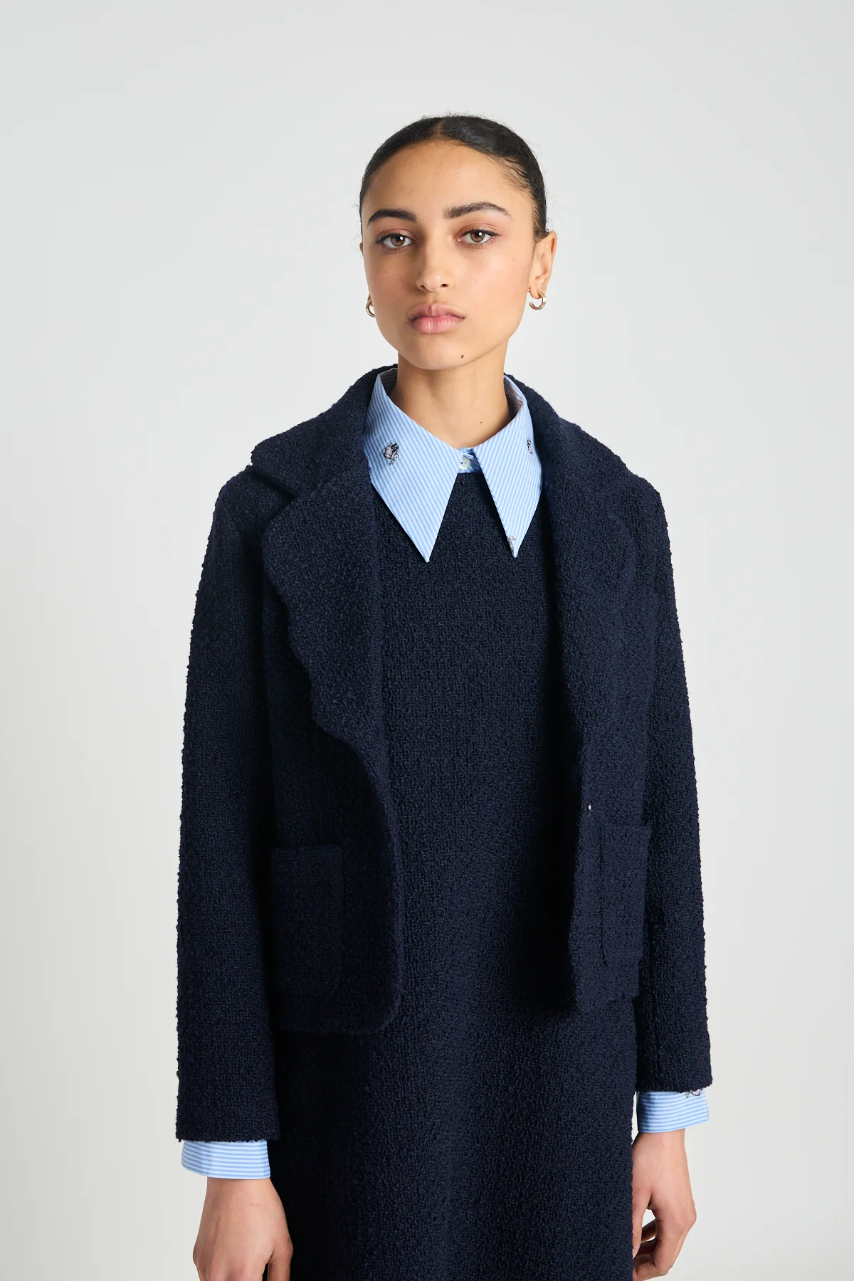 Twenty-Seven Names Theory Blazer - Navy