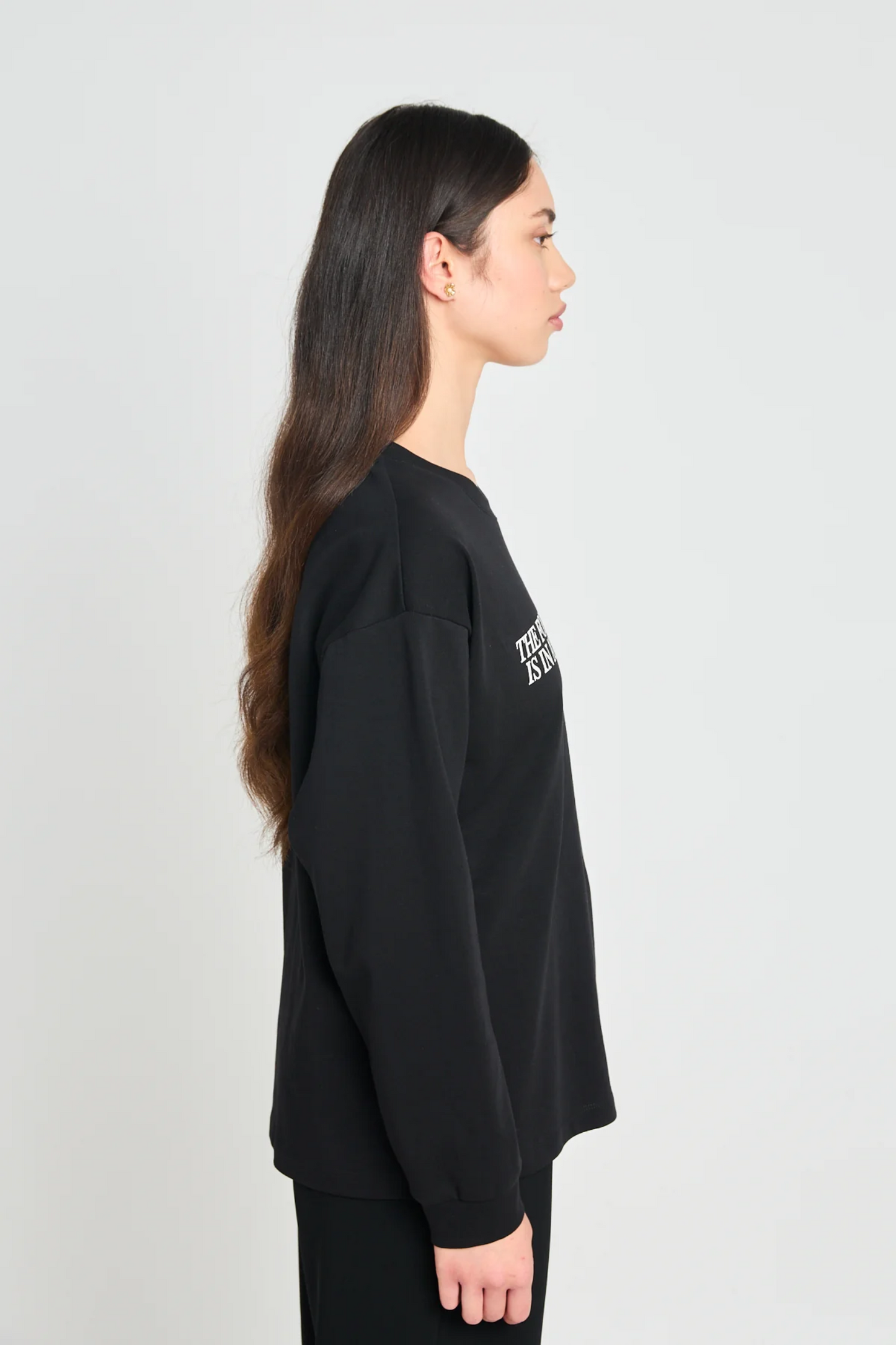Twenty-Seven Names Takeaways Long-Sleeved Top - Black