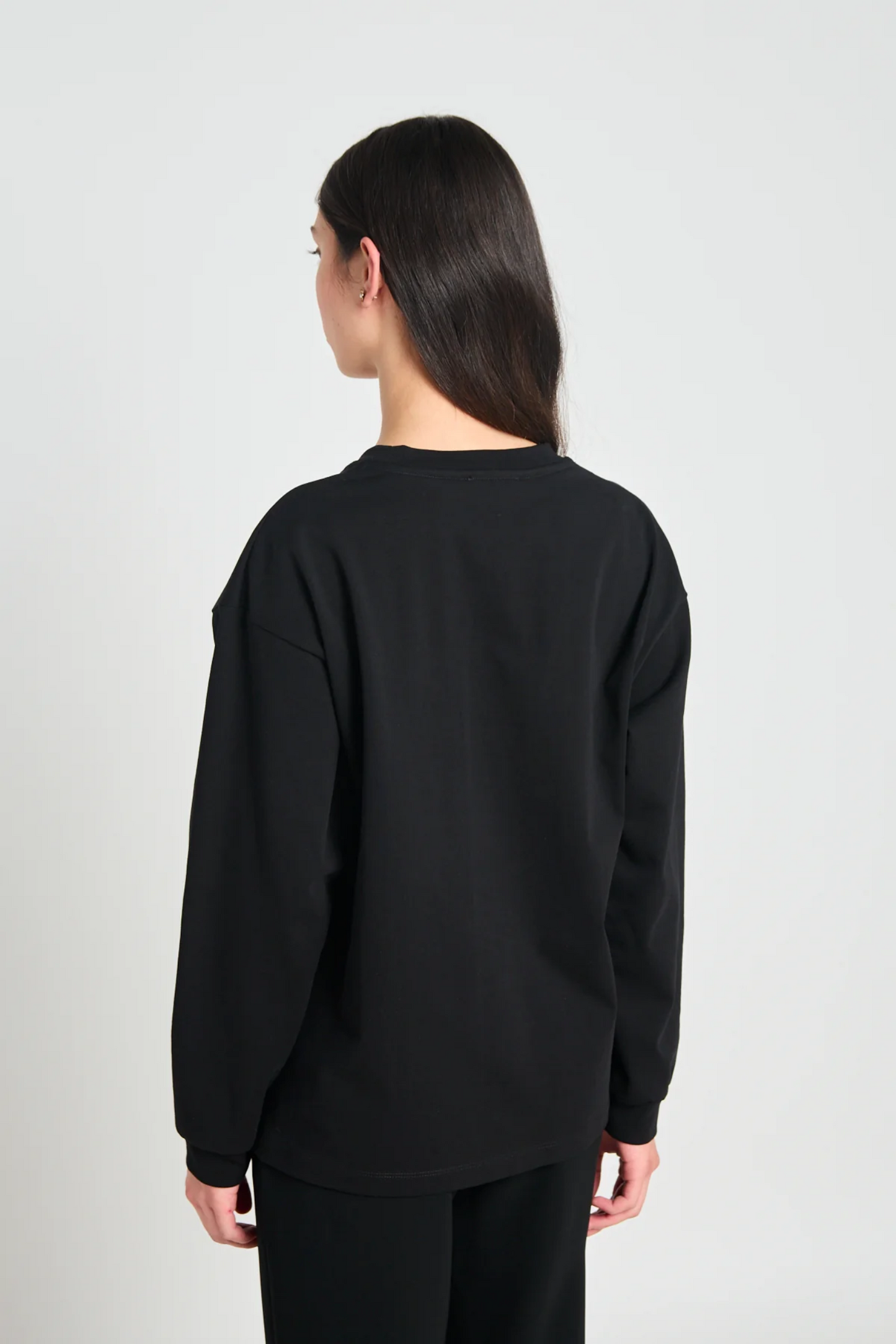 Twenty-Seven Names Takeaways Long-Sleeved Top - Black