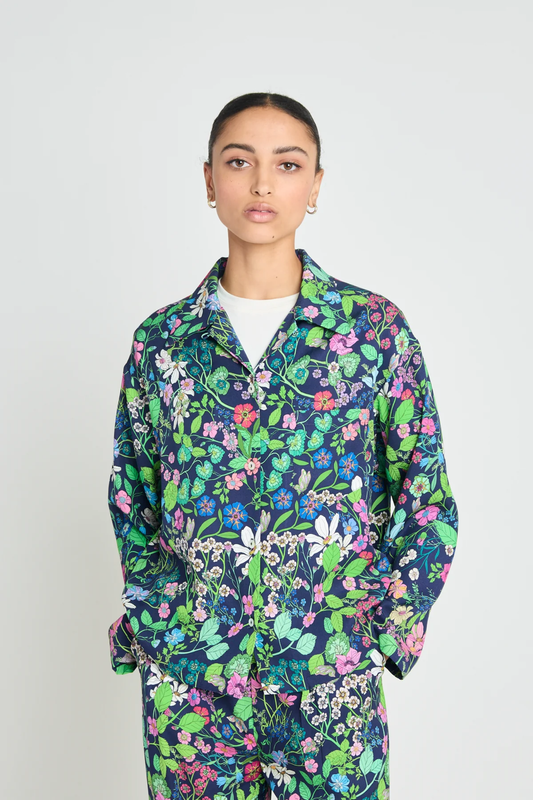 Twenty-Seven Names Expectations Shirt - Navy Floral