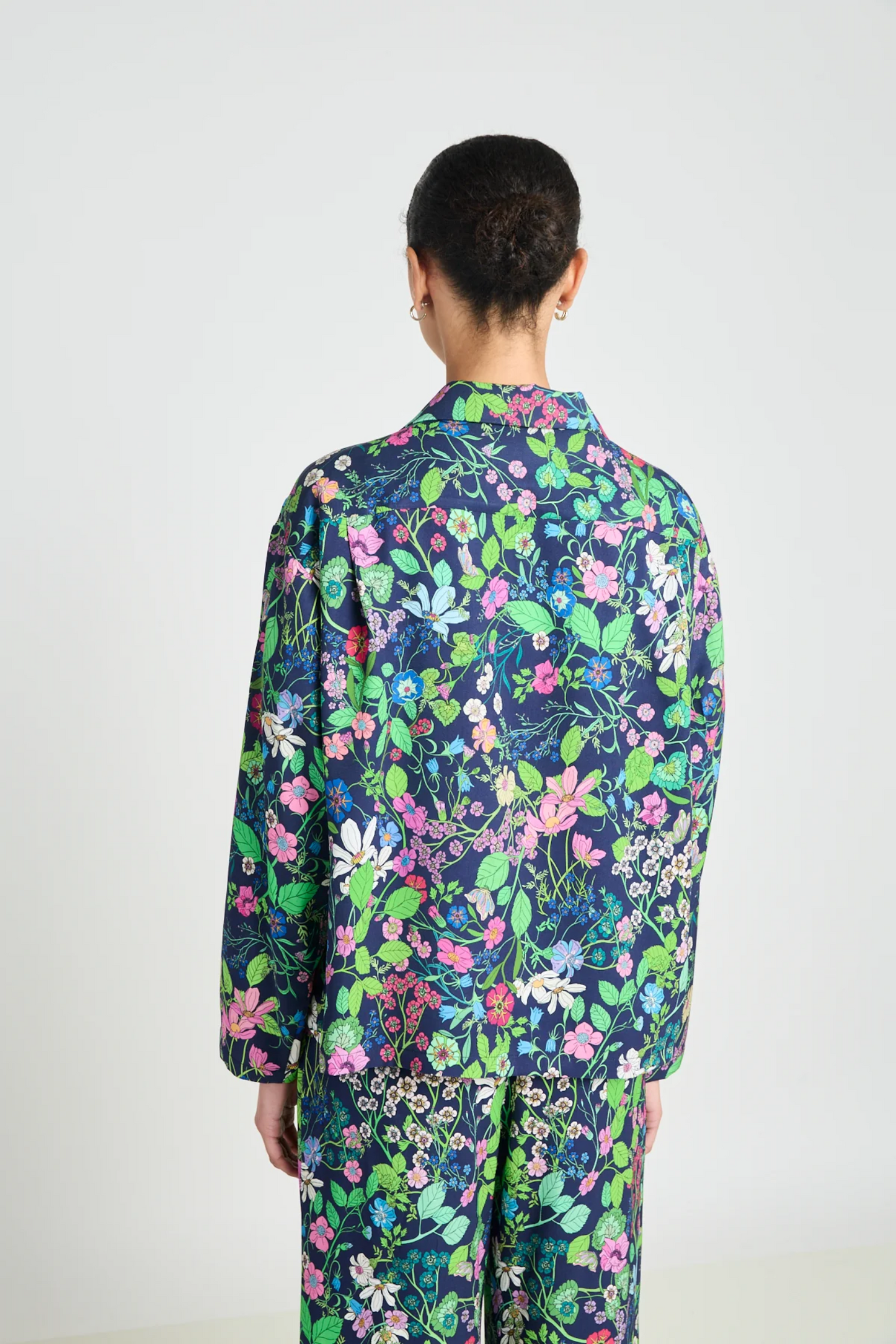 Twenty-Seven Names Expectations Shirt - Navy Floral