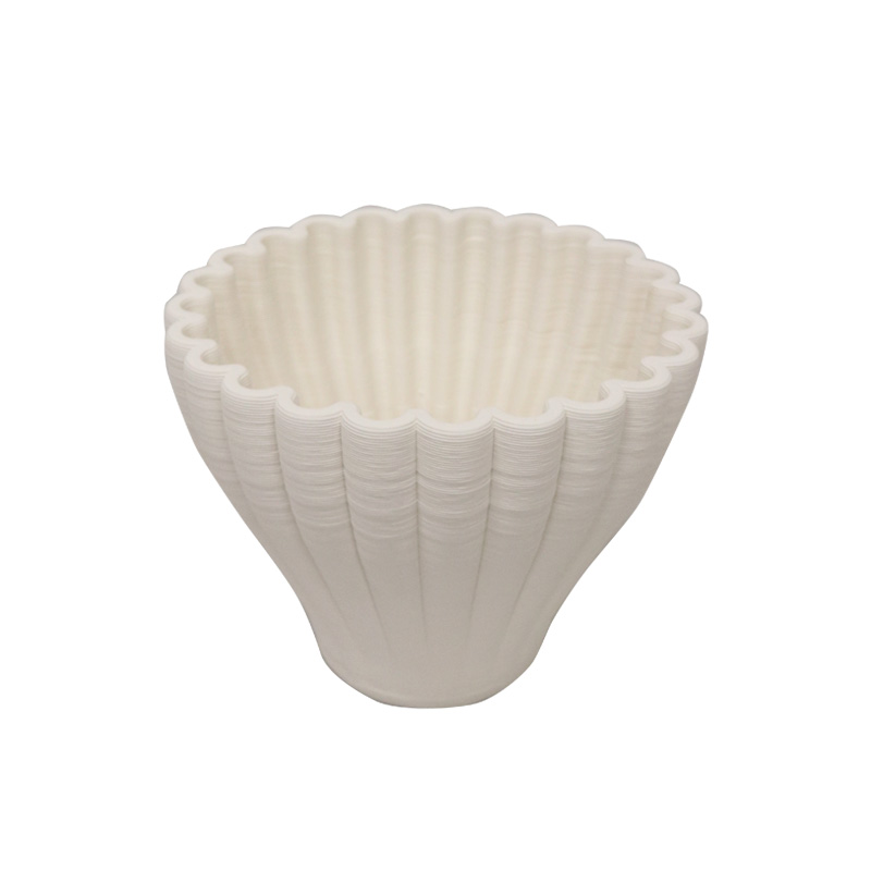 Le Forge 3D Vase 15 - White (DCO-22)