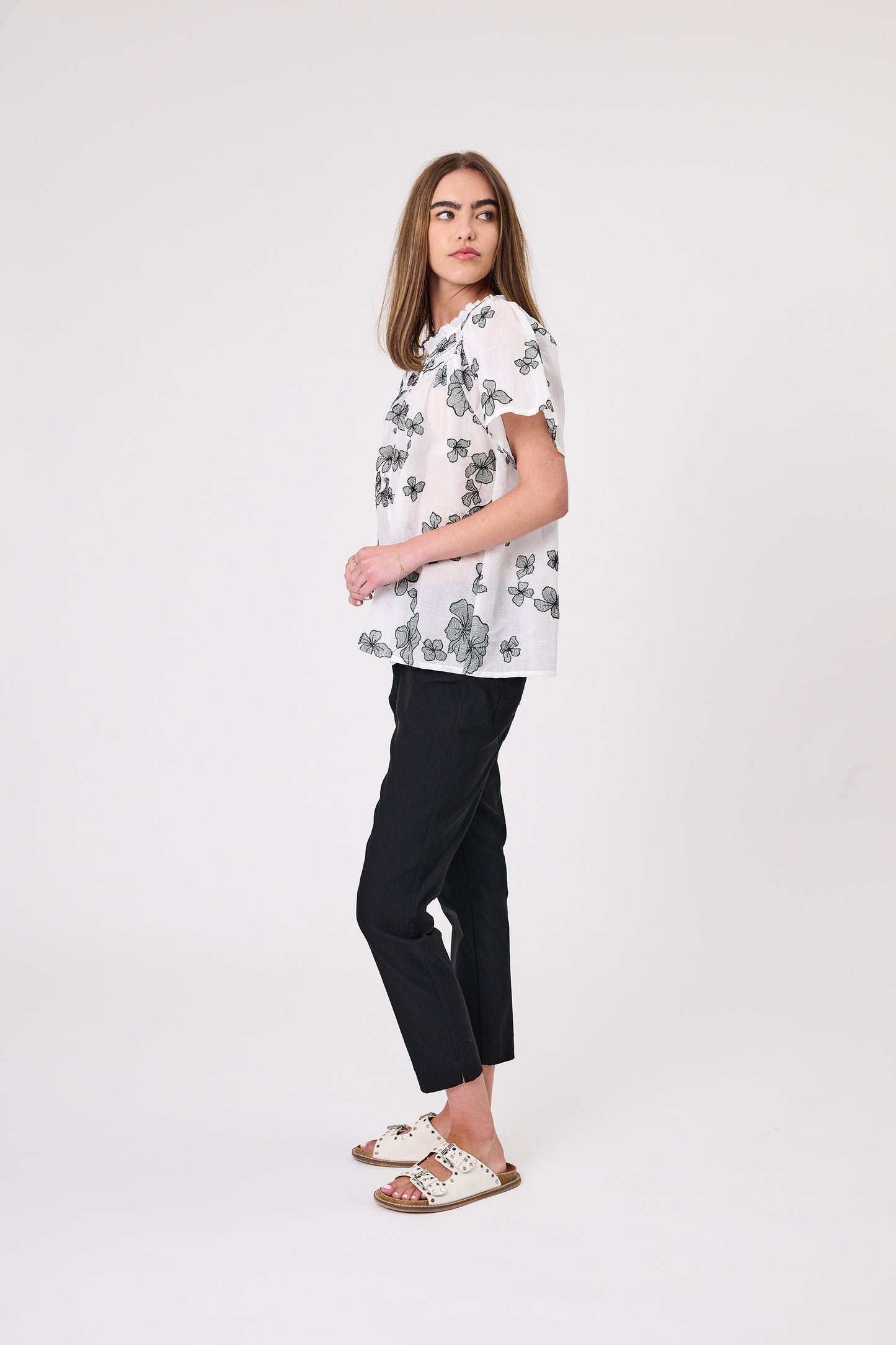 Design Nation Riddle Top - White