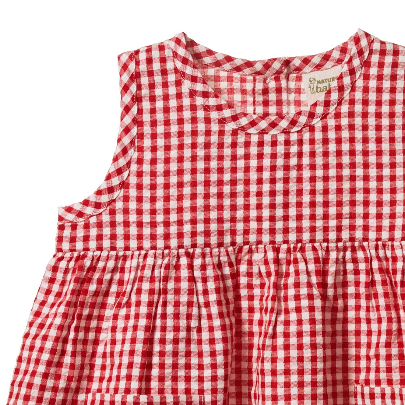 Nature Baby Dorothy Dress - Red Gingham