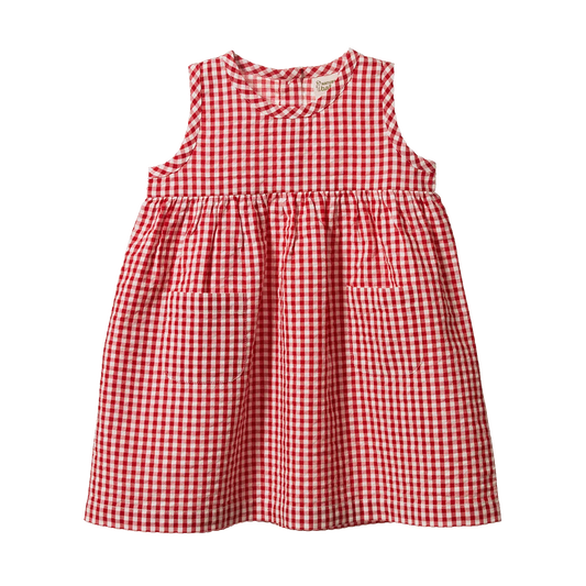 Nature Baby Dorothy Dress - Red Gingham