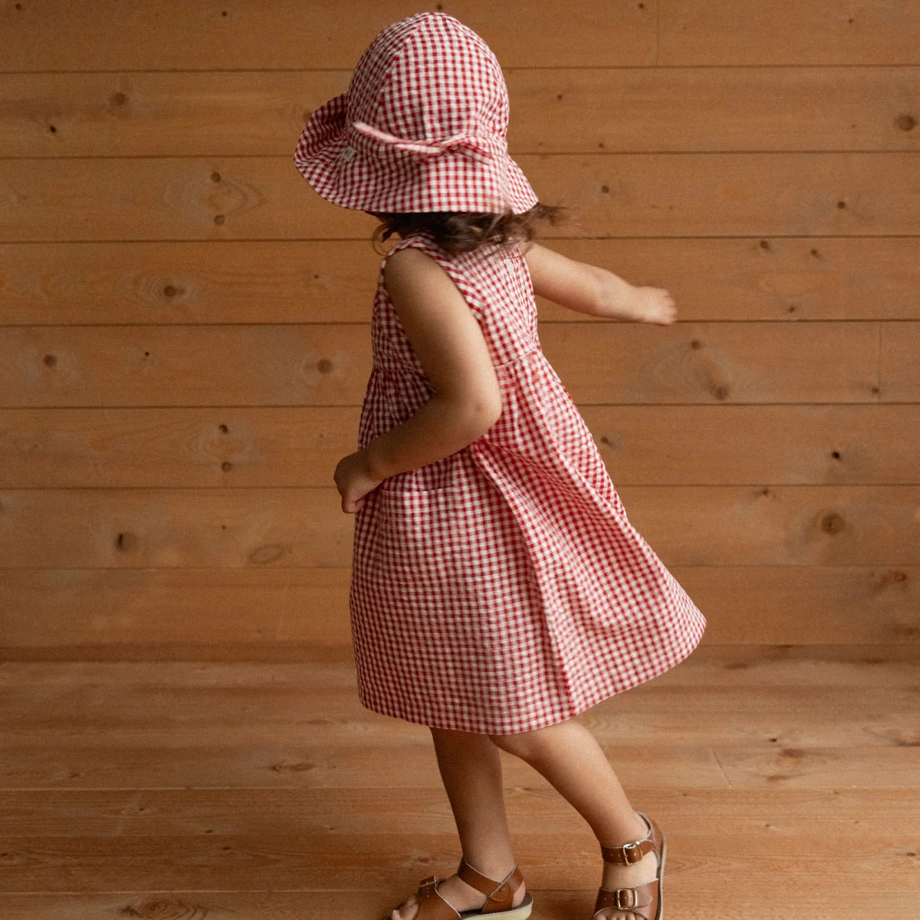 Nature Baby Dorothy Dress - Red Gingham