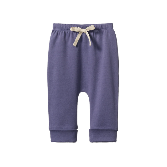 Nature Baby Drawstring Pants - Heron