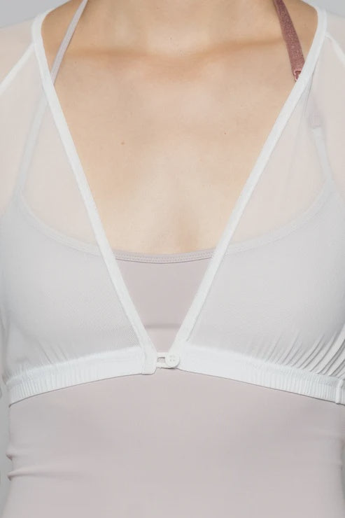Dogstar Bastion Mesh V Top - Ivory