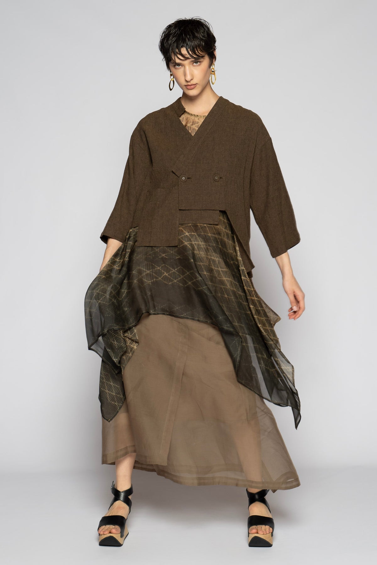 Dogstar Melange Short Jacket - Truffle