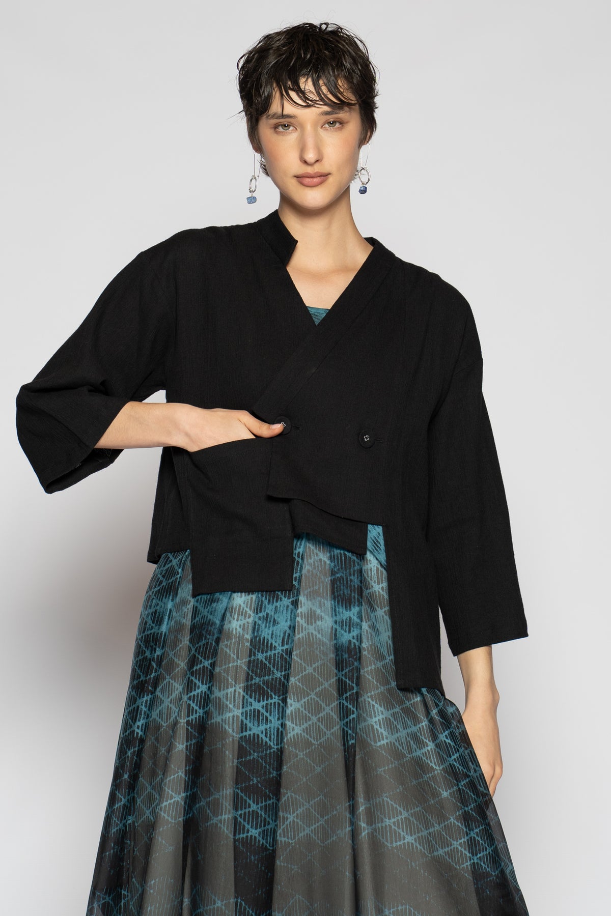 Dogstar Melange Short Jacket - Black