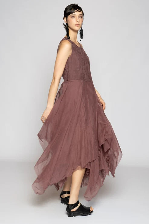 Dogstar Spike Dress - Mauve