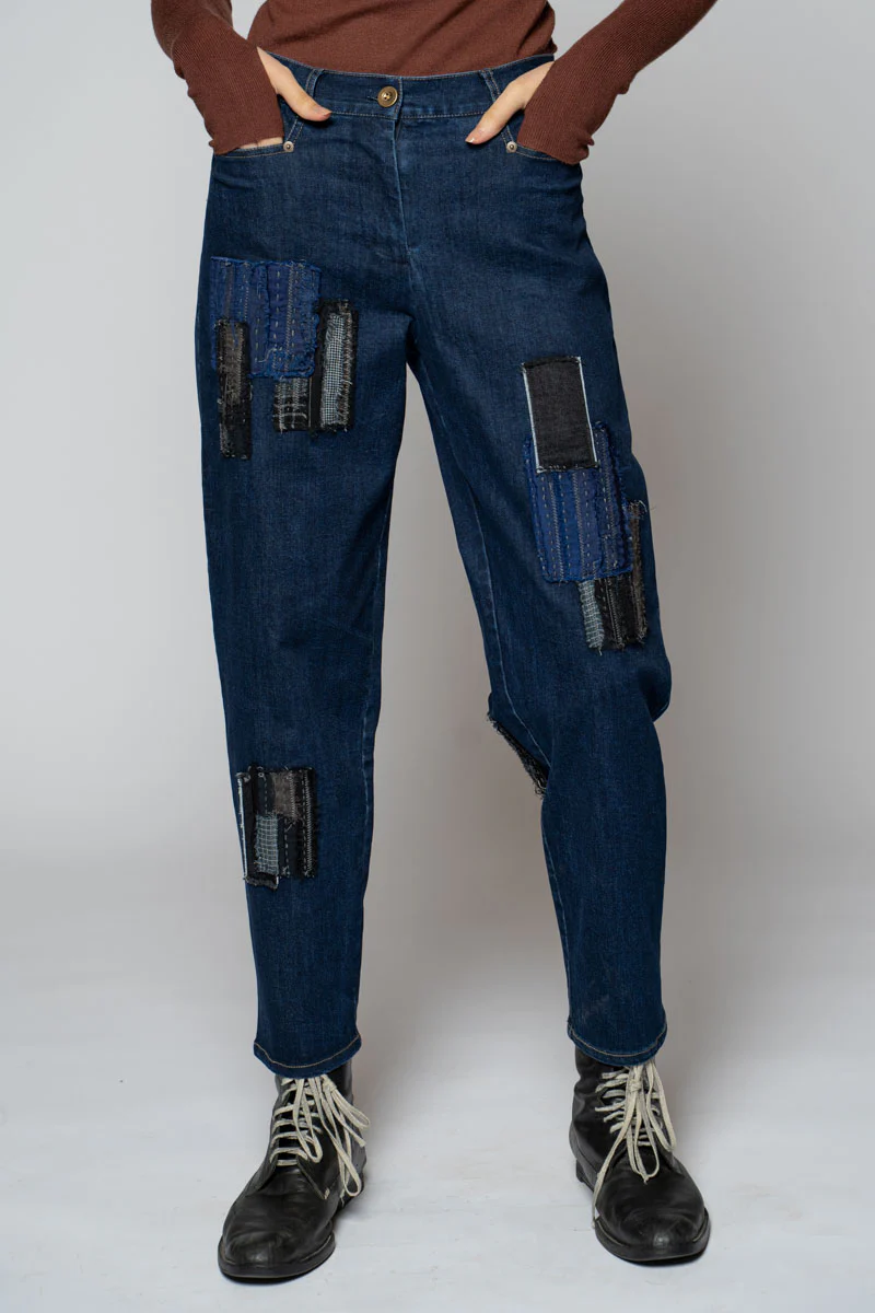 Dogstar Furu Patch Pants - Indigo Denim