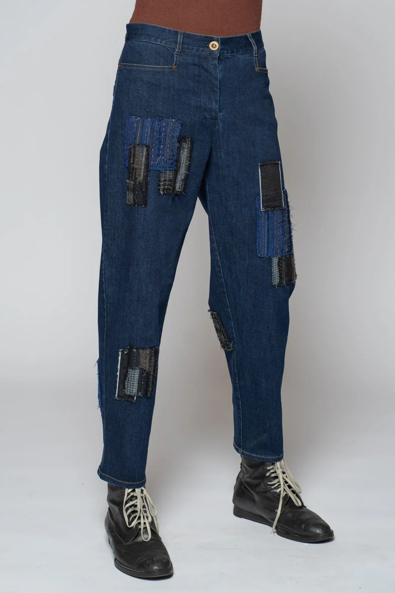 Dogstar Furu Patch Pants - Indigo Denim