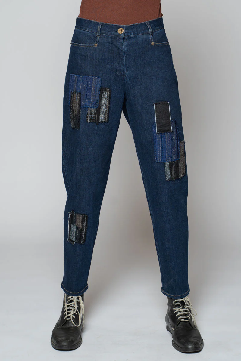 Dogstar Furu Patch Pants - Indigo Denim