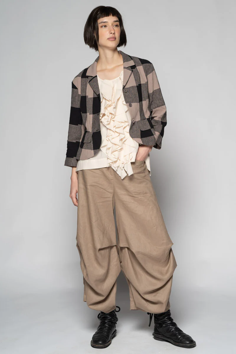 Dogstar Ouna Tuck Pants - Taupe