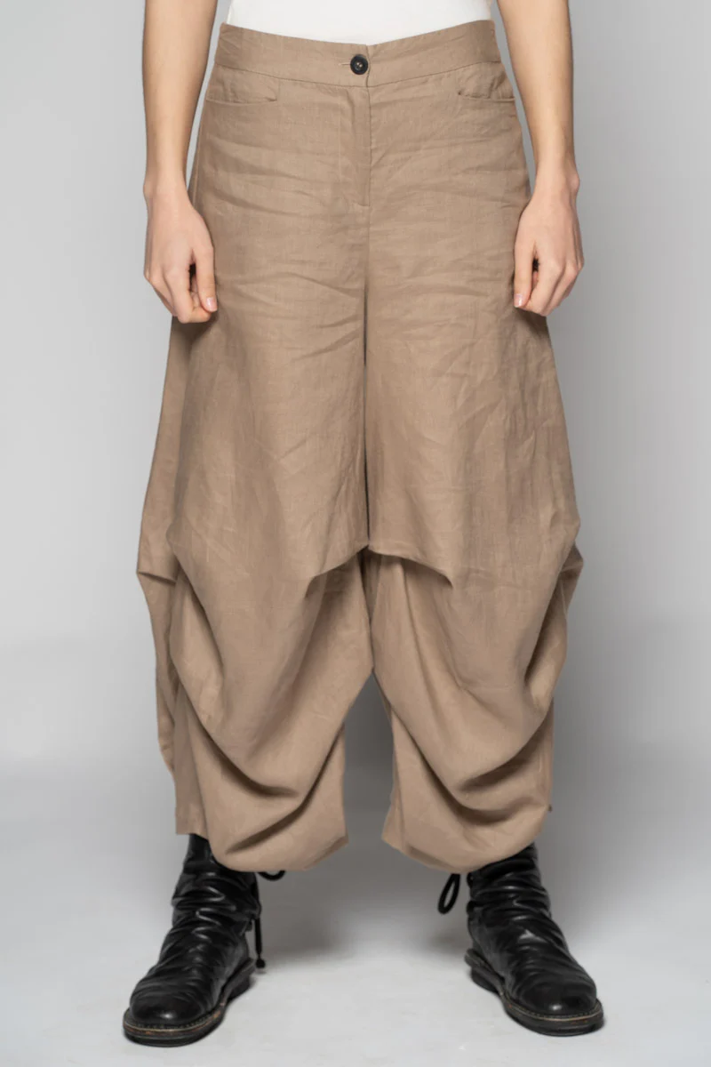 Dogstar Ouna Tuck Pants - Taupe