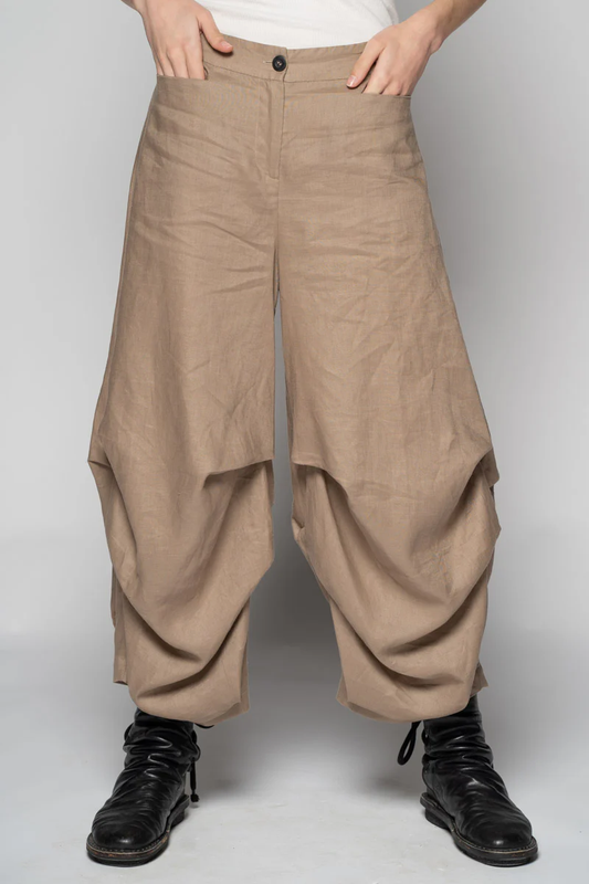 Dogstar Ouna Tuck Pants - Taupe