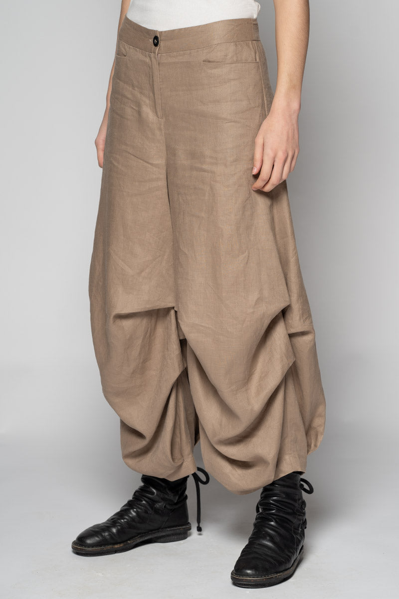 Dogstar Ouna Tuck Pants - Taupe
