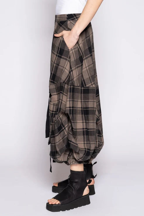 Dogstar Arya Tuck Skirt - Truffle