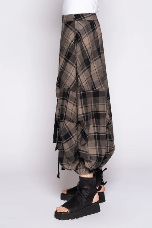 Dogstar Arya Tuck Skirt - Truffle
