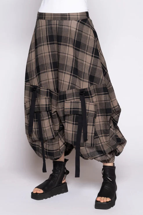 Dogstar Arya Tuck Skirt - Truffle