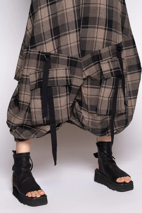 Dogstar Arya Tuck Skirt - Truffle