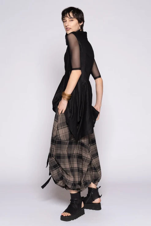 Dogstar Arya Tuck Skirt - Truffle